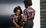 Mazi Men's African Print Button-up Shirt (Royal Blue Geometric) - Image 4