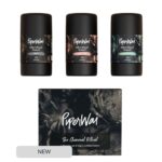 Natural Deodorant Stick without Aluminum, Activated Charcoal - Image 3