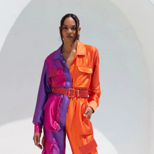 Graydient Jumpsuit in Sunset
