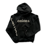 Onions Wordmark Hoodie - Black