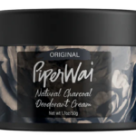 Natural Deodorant Cream without Aluminum, Activated Charcoal