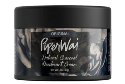 Natural Deodorant Cream without Aluminum, Activated Charcoal