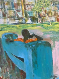 Courtyard Contemplation