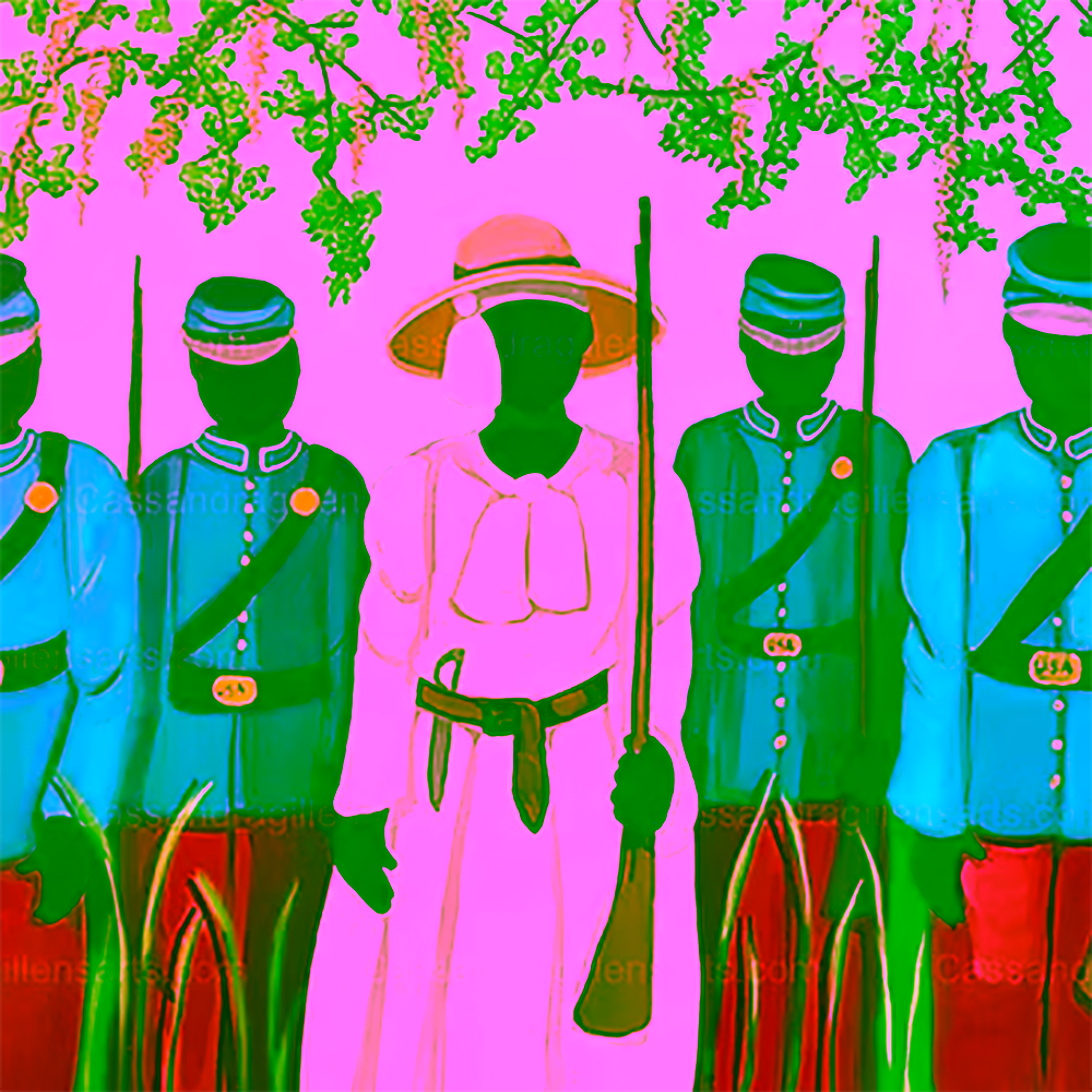 Harriet Tubman With Union Soldiers Harriet Tubman With Union Soldiers - Image 1