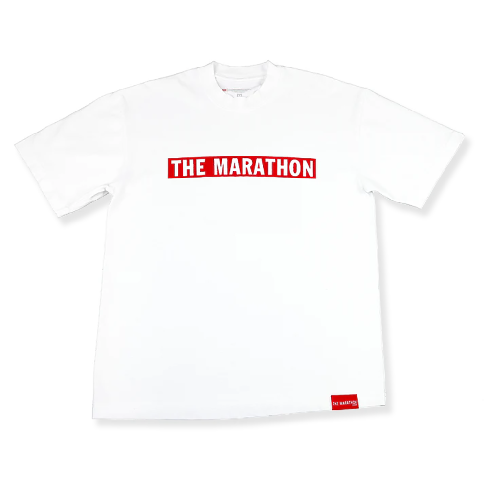 Limited Edition Marathon Bar T-Shirt - White Limited Edition Marathon Bar T-Shirt - White - Image 1