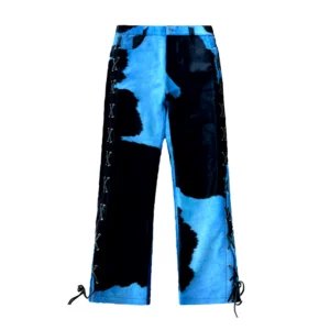Rawhide Lace-Up Pants Black/Blue