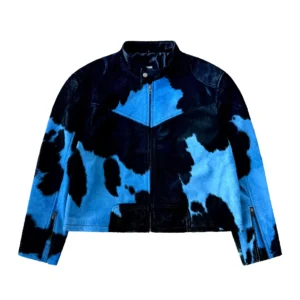 Rawhide Moto Jacket Black/Blue