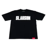 Slauson Block Print T-shirt - Black/White