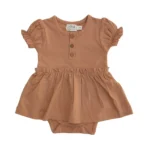Organic Skirted Bodysuit Dress