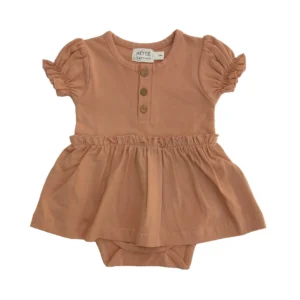 Organic Skirted Bodysuit Dress